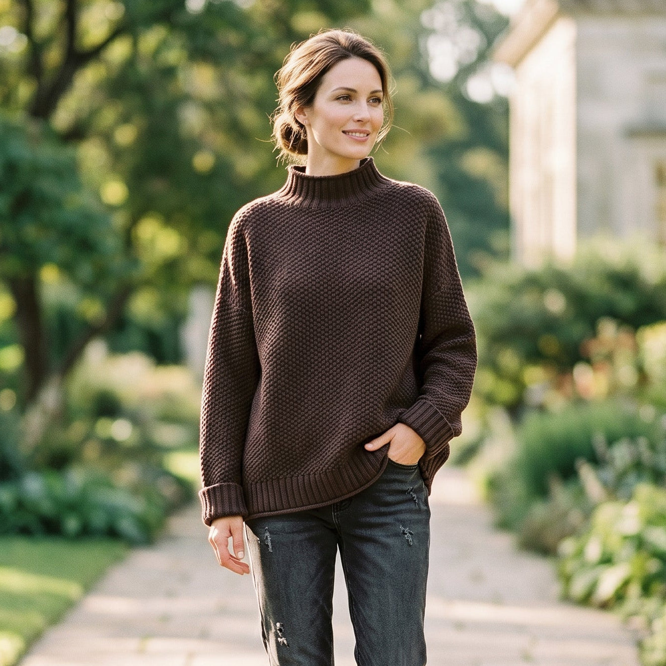 Odette | Relaxed Cozy Knit Sweater Top