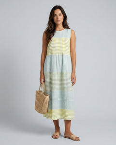 Priya | Printed Flowy Midi Dress