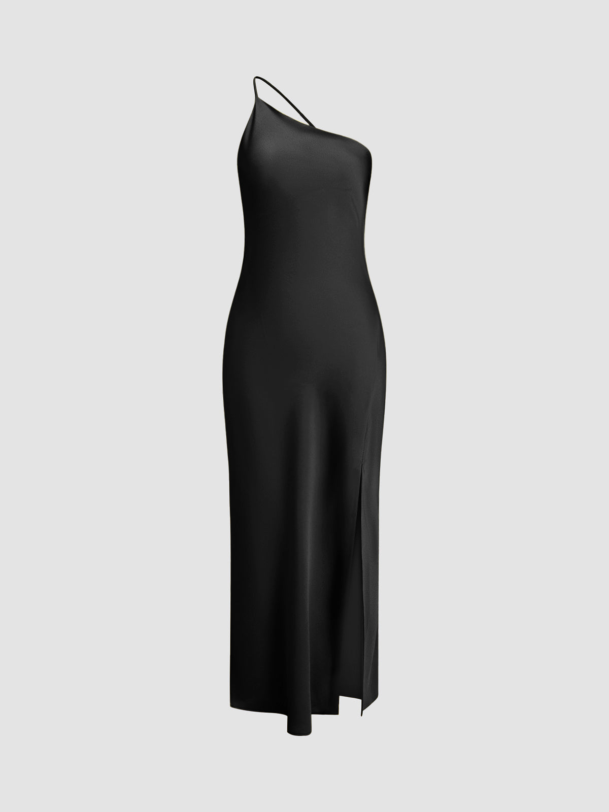 Reva | Open Back Satin Maxi Dress