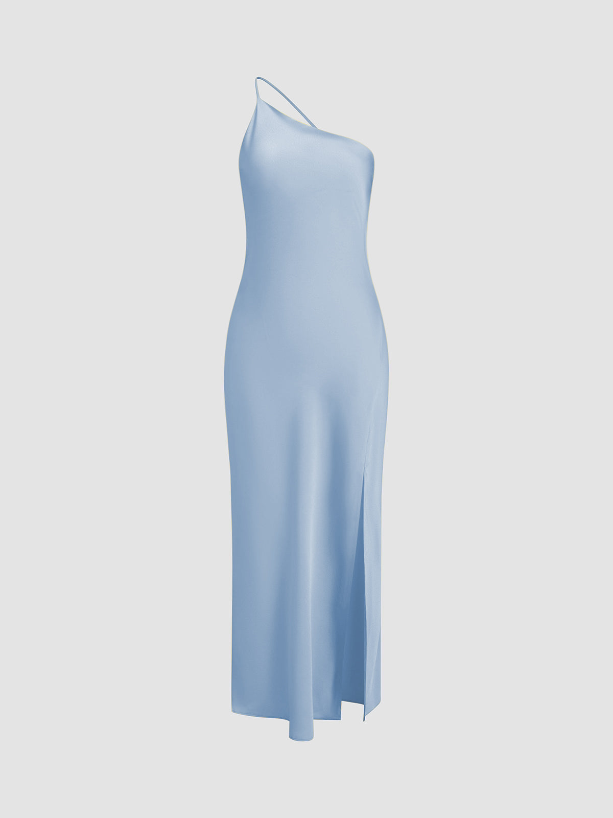 Reva | Open Back Satin Maxi Dress