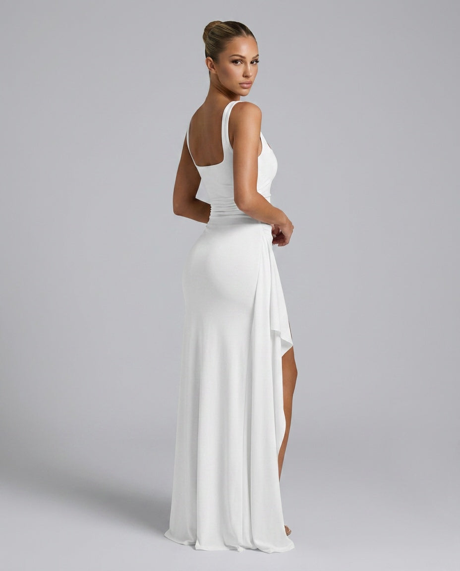 Carmen | Backless Bodycon Slip Maxi Dress