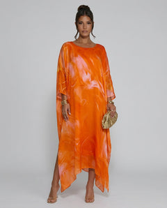 Lena | Tummy-Coverage Relaxed Maxi Dress