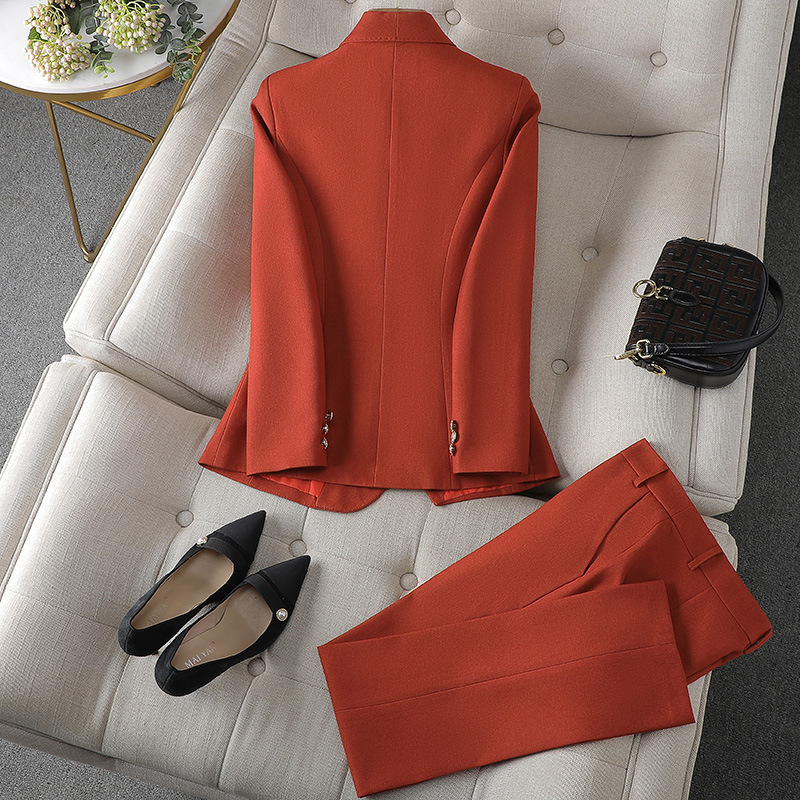 Isolde | Tweed-Look Blazer & Pants Co-ord Set