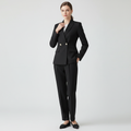 Isolde | Tweed-Look Blazer & Pants Co-ord Set