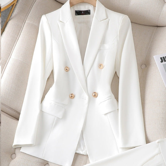 Camille | Tailored Blazer & Wide-Leg Trouser Set