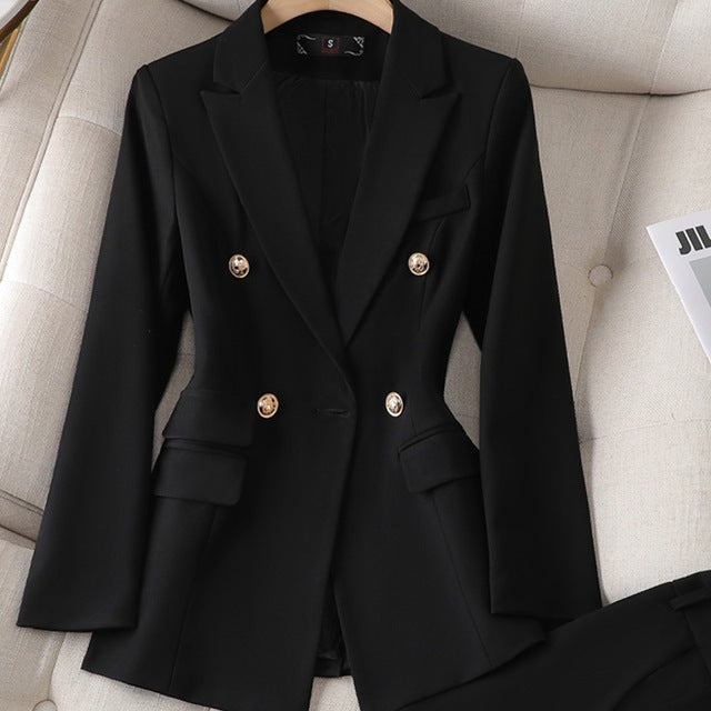 Camille | Tailored Blazer & Wide-Leg Trouser Set