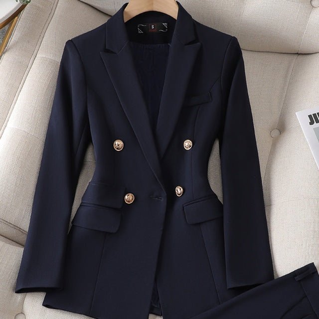 Camille | Tailored Blazer & Wide-Leg Trouser Set