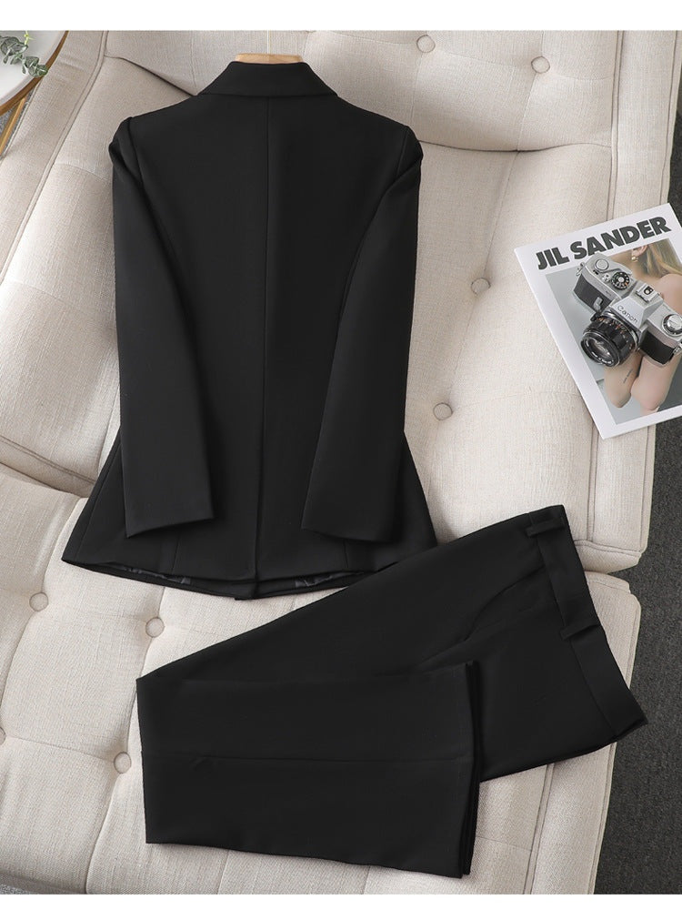 Camille | Tailored Blazer & Wide-Leg Trouser Set
