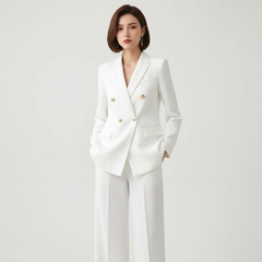 Camille | Tailored Blazer & Wide-Leg Trouser Set
