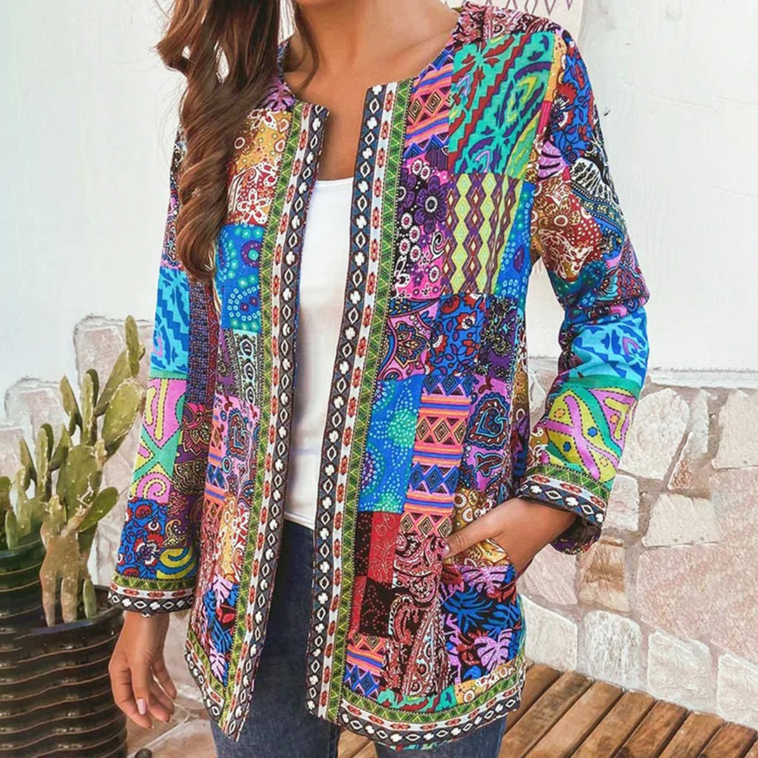 Zaria | Bohemian Patchwork Vest