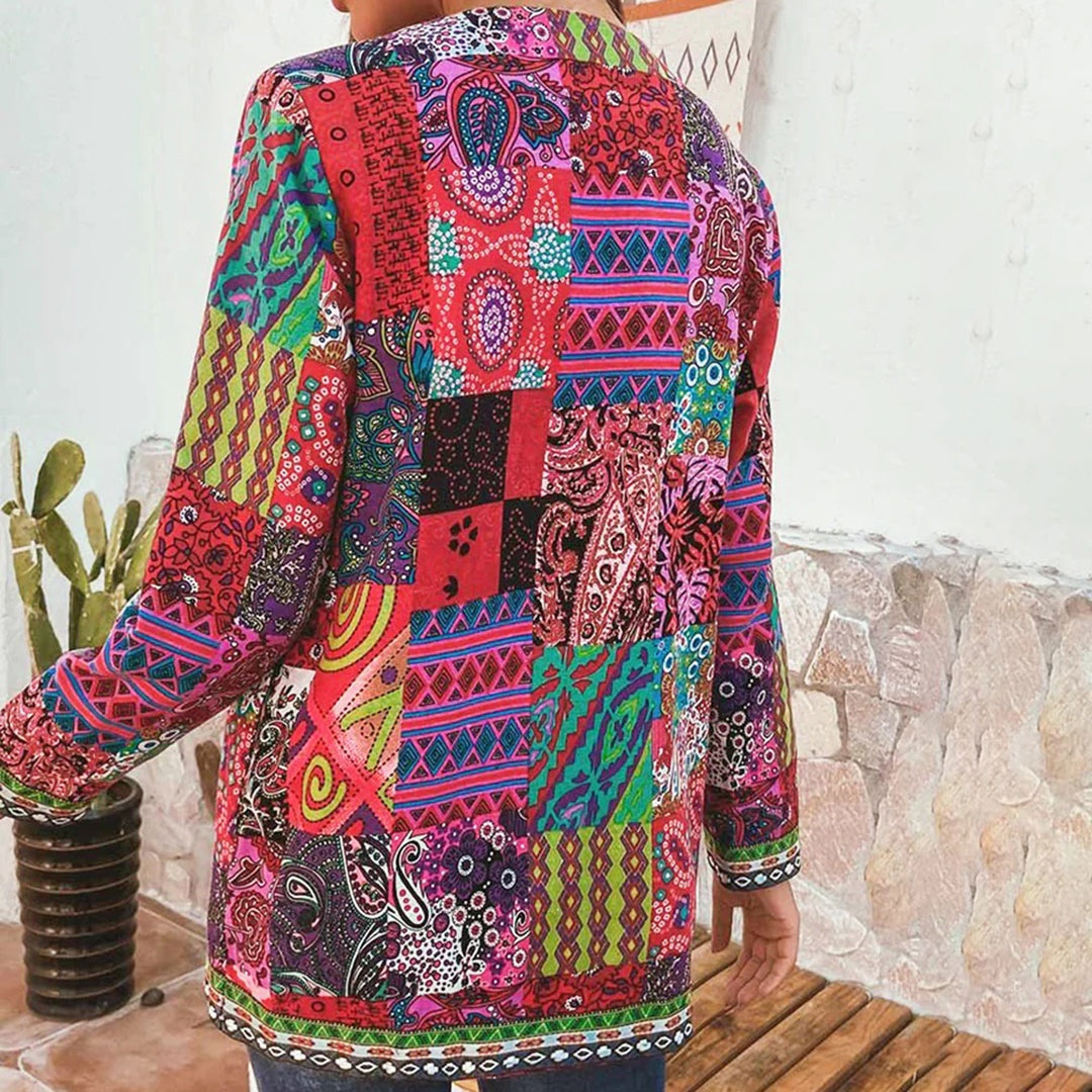 Zaria | Bohemian Patchwork Vest