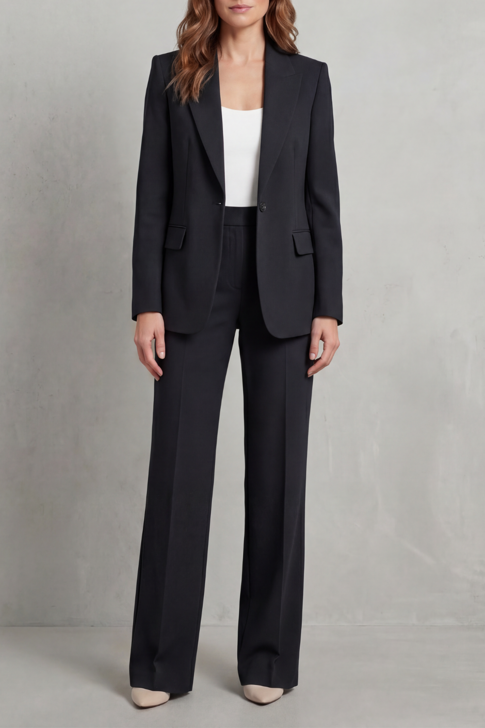 Aurelia | Tailored Long Sleeve Power Suit Set