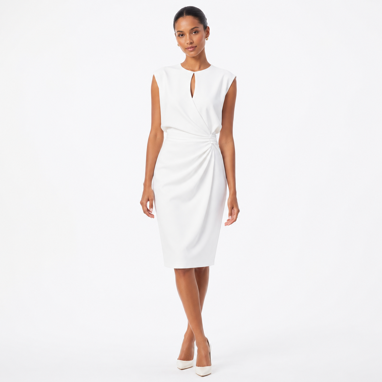 Vivienne | Flowing Relaxed Midi Dress