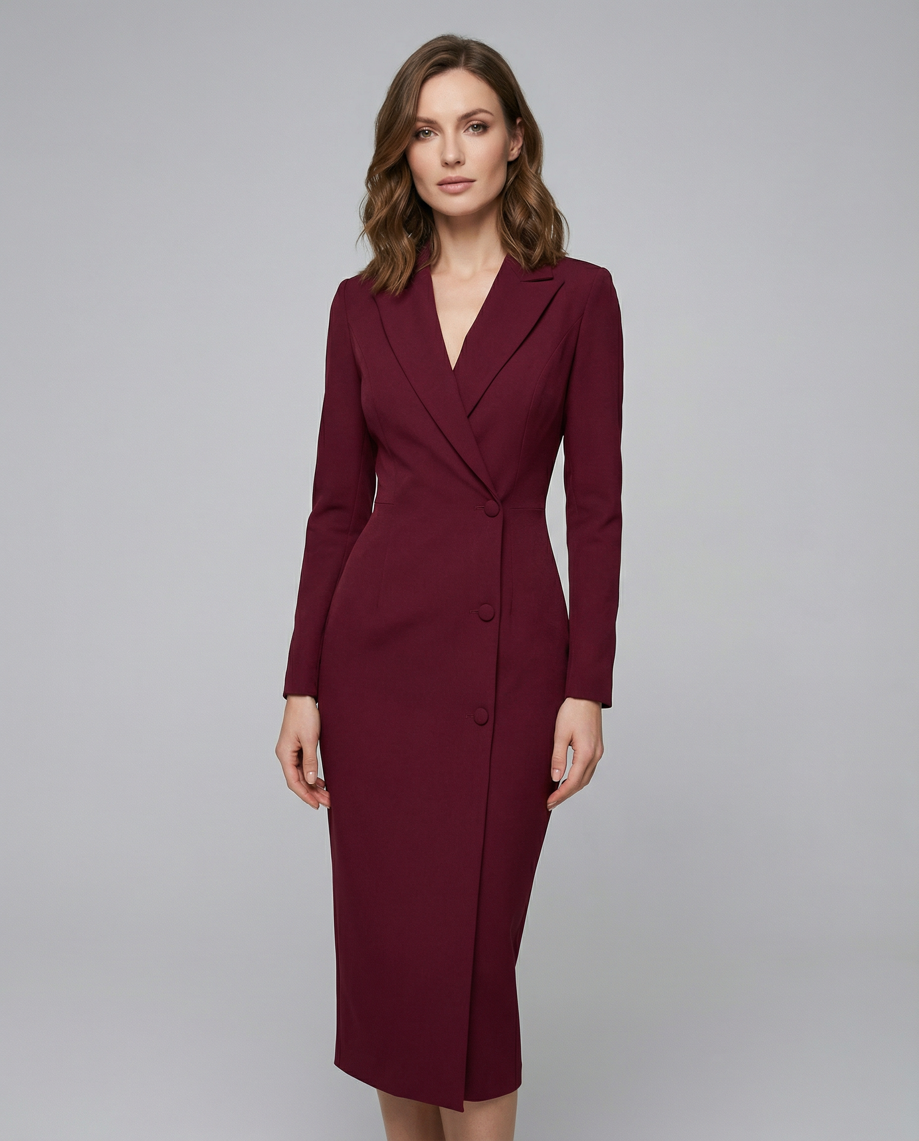 Blair | Tailored Blazer Midi Dress