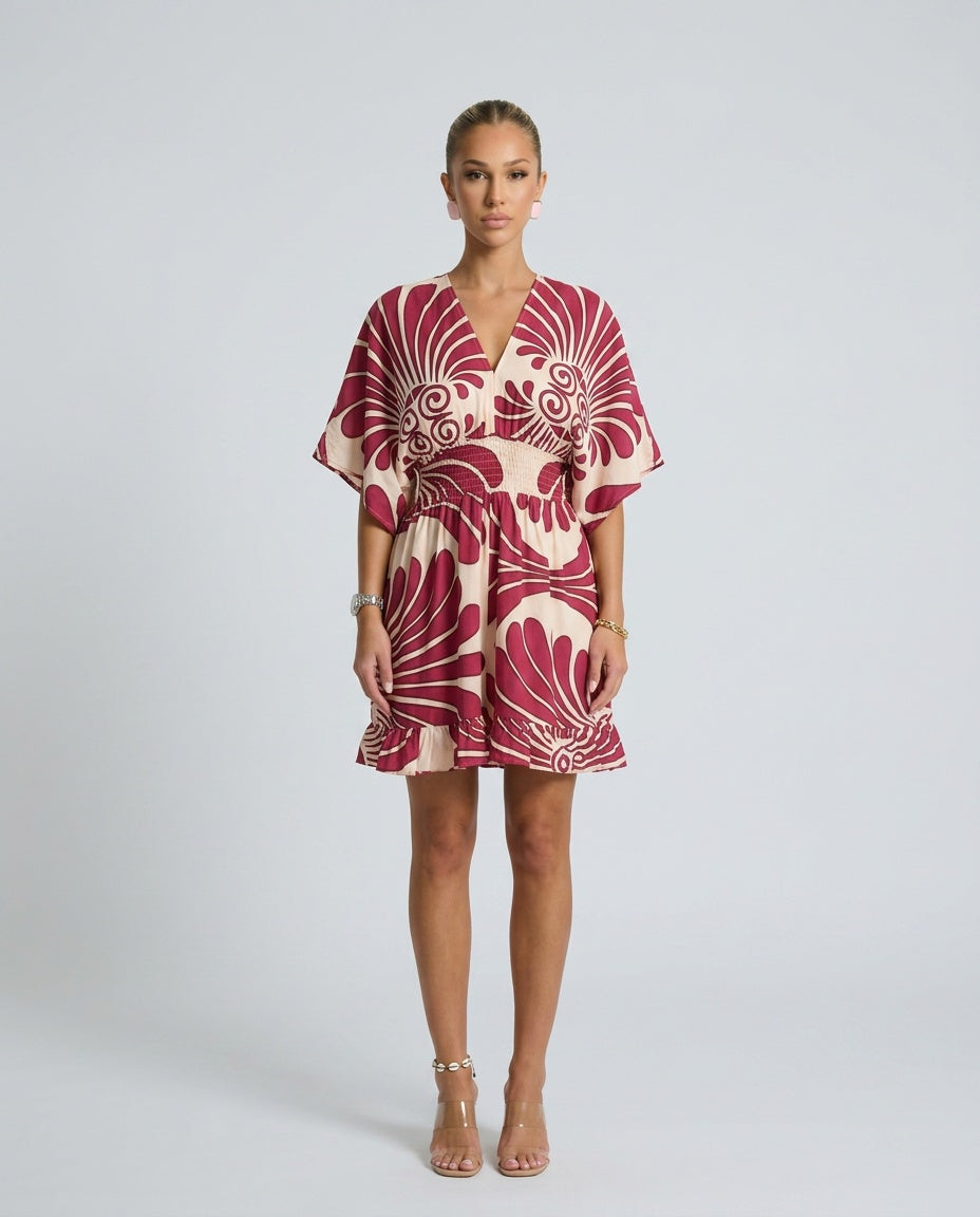 Marlowe | Botanical Print Casual Jumpsuit