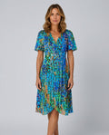 Bianca | Floral Print Midi Dress