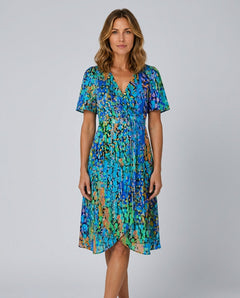 Bianca | Floral Print Midi Dress