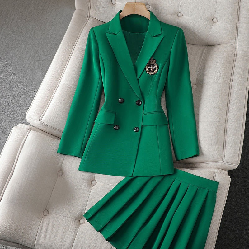 Nina | Tailored Blazer & Midi Skirt Co-ord Set