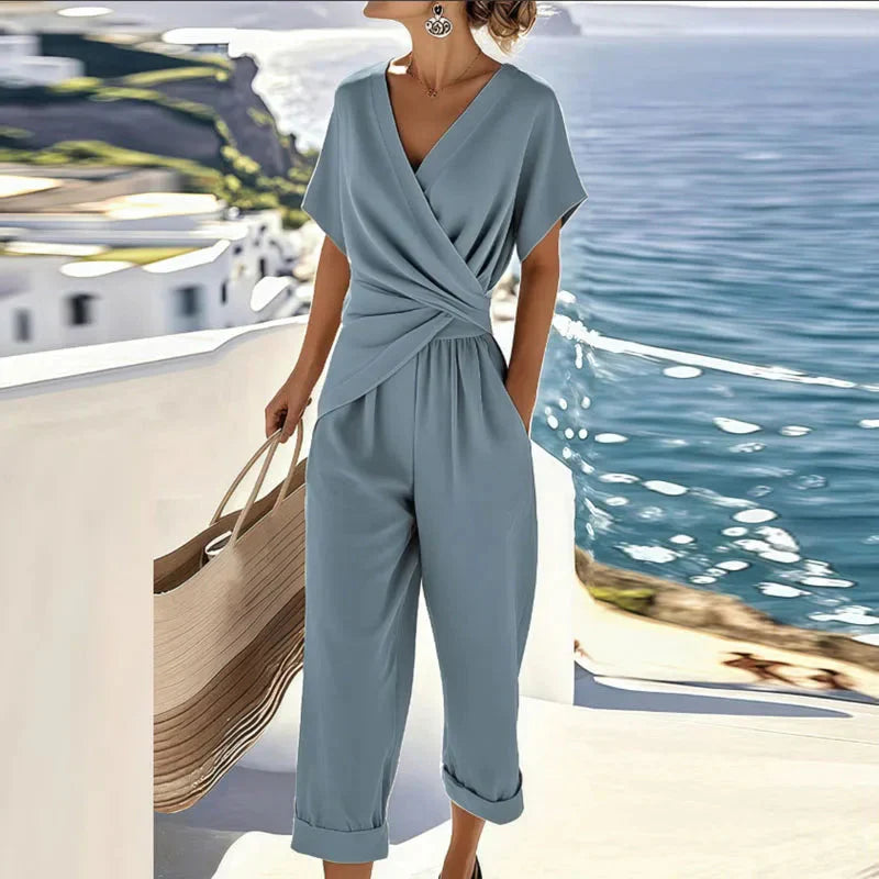 Talia | Wrap Jumpsuit