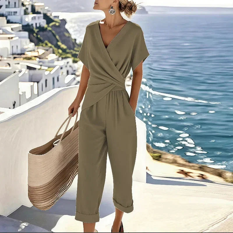 Talia | Wrap Jumpsuit