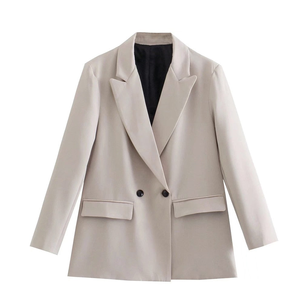 Yara | Double-Breasted Structured Blazer