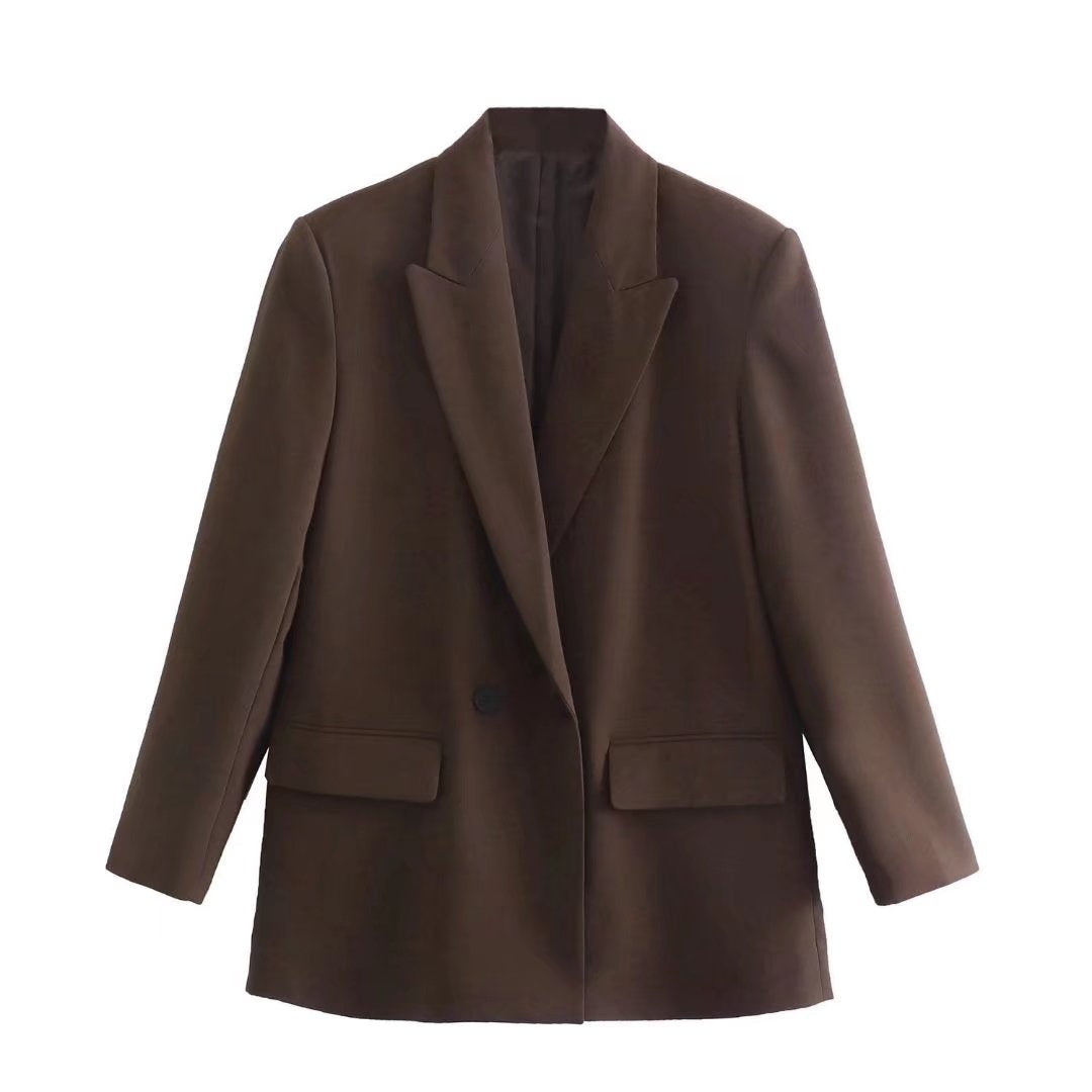 Yara | Double-Breasted Structured Blazer