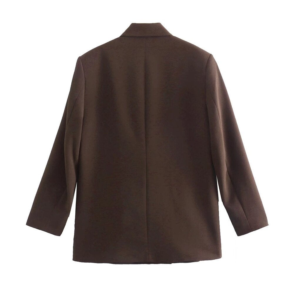 Yara | Double-Breasted Structured Blazer