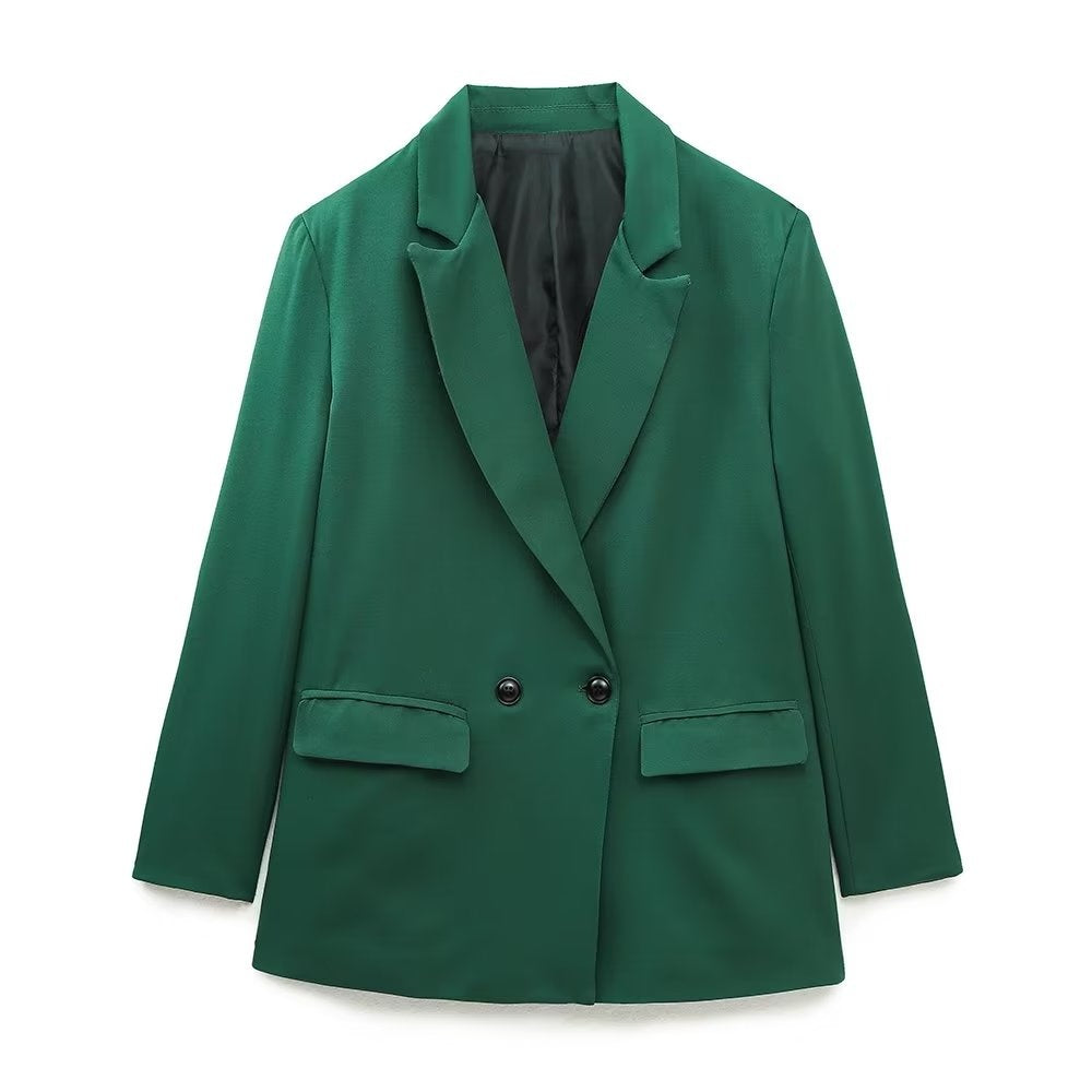 Yara | Double-Breasted Structured Blazer
