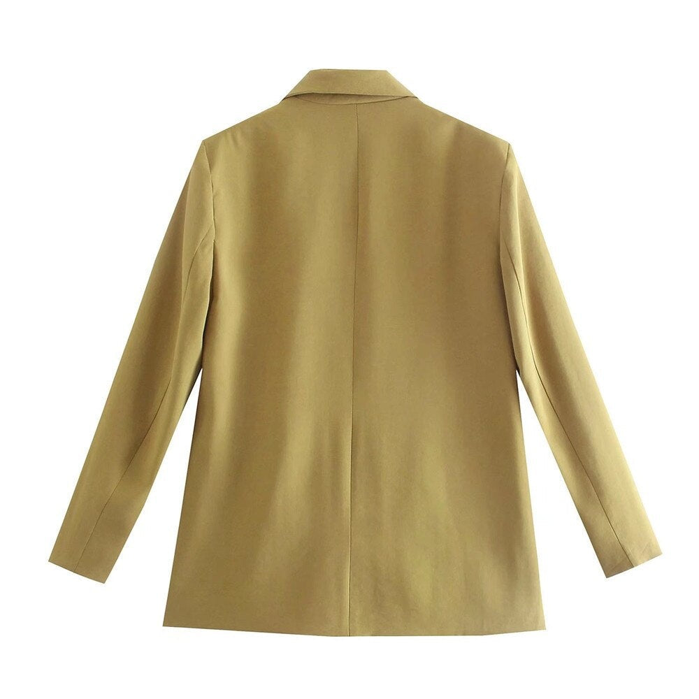 Yara | Double-Breasted Structured Blazer