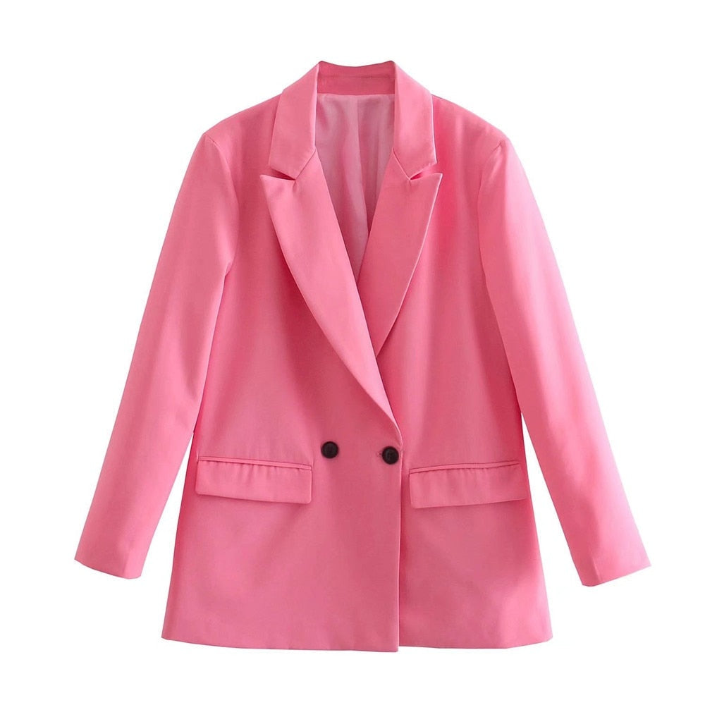 Yara | Double-Breasted Structured Blazer