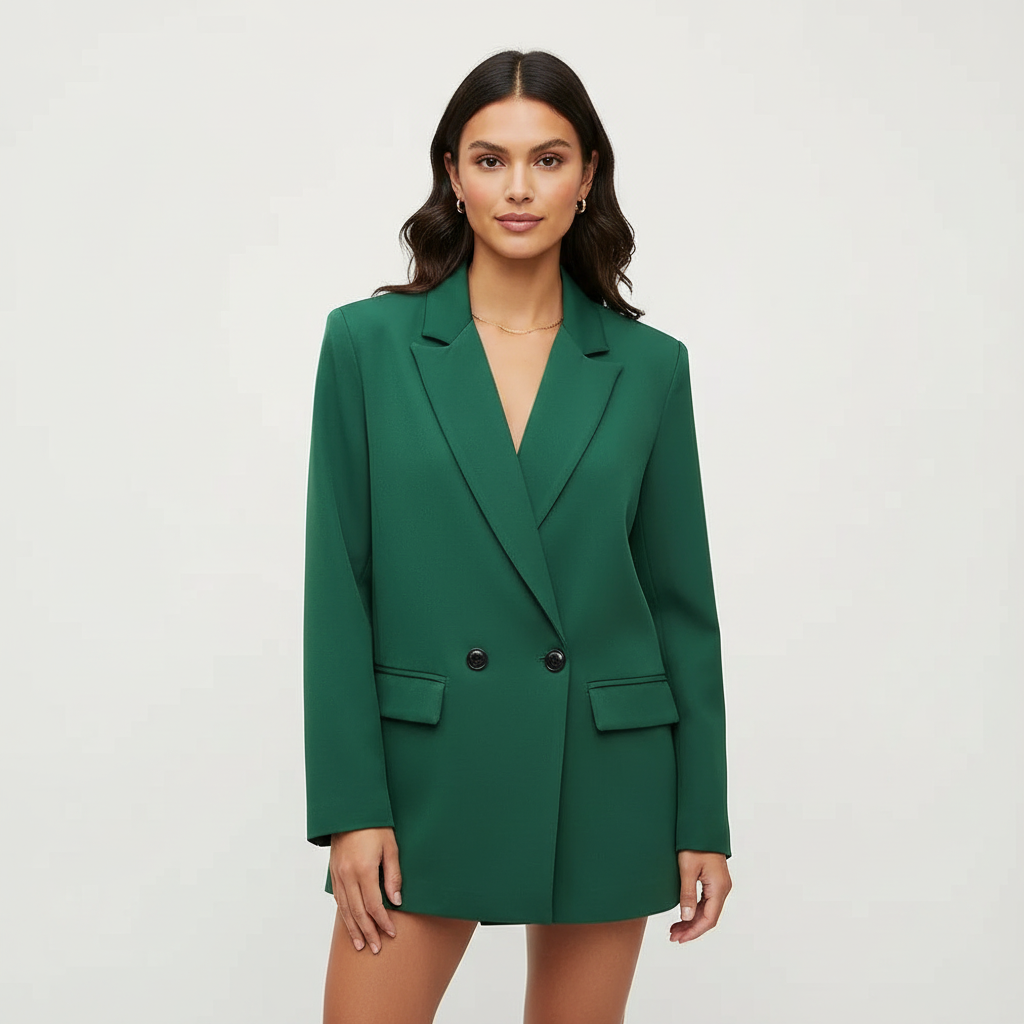 Yara | Double-Breasted Structured Blazer