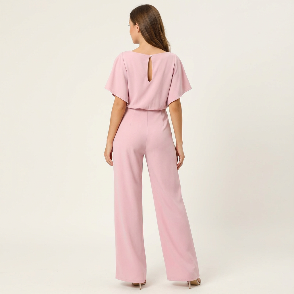 Marlowe | Wide-Leg Tie-Waist Jumpsuit