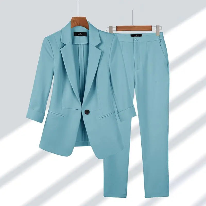 Opaline | Tailored Blazer & Wide-Leg Trouser Co-ord Set