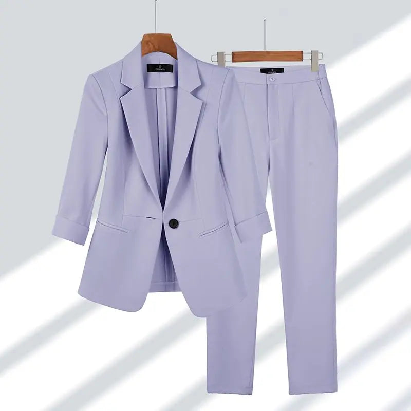 Opaline | Tailored Blazer & Wide-Leg Trouser Co-ord Set