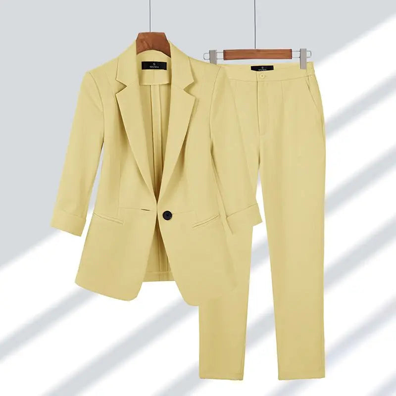 Opaline | Tailored Blazer & Wide-Leg Trouser Co-ord Set