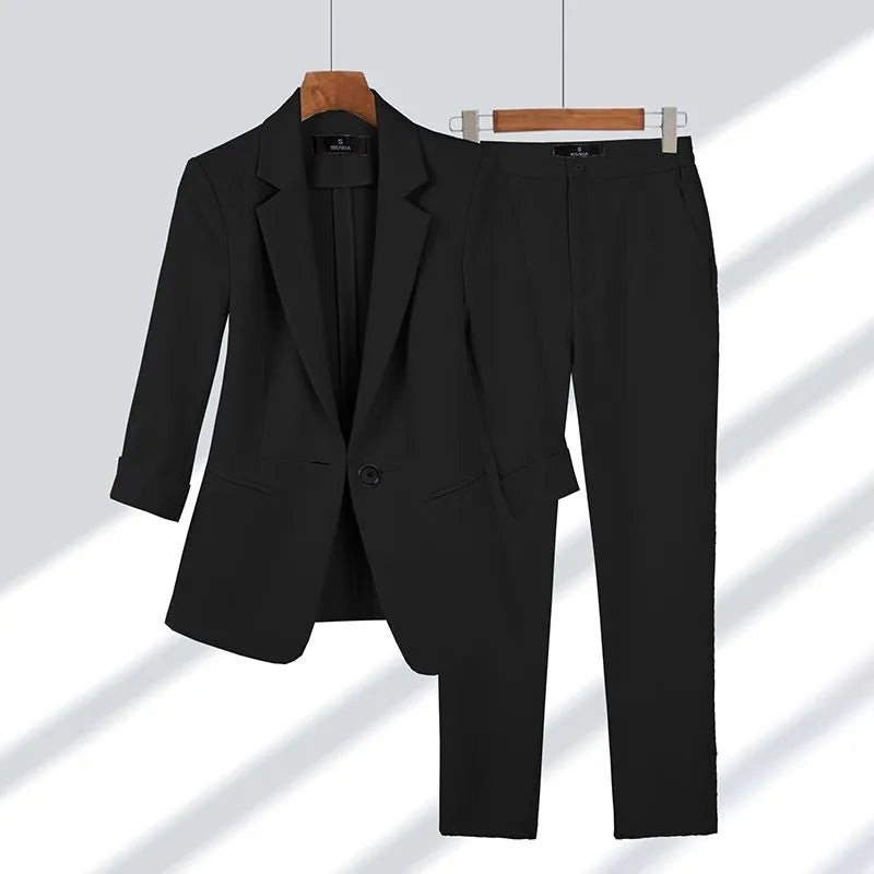 Opaline | Tailored Blazer & Wide-Leg Trouser Co-ord Set