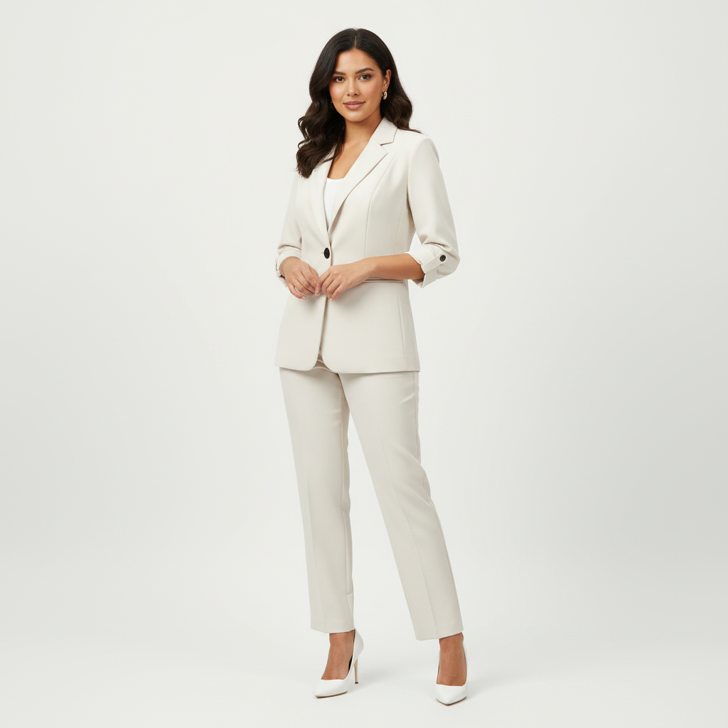 Opaline | Tailored Blazer & Wide-Leg Trouser Co-ord Set