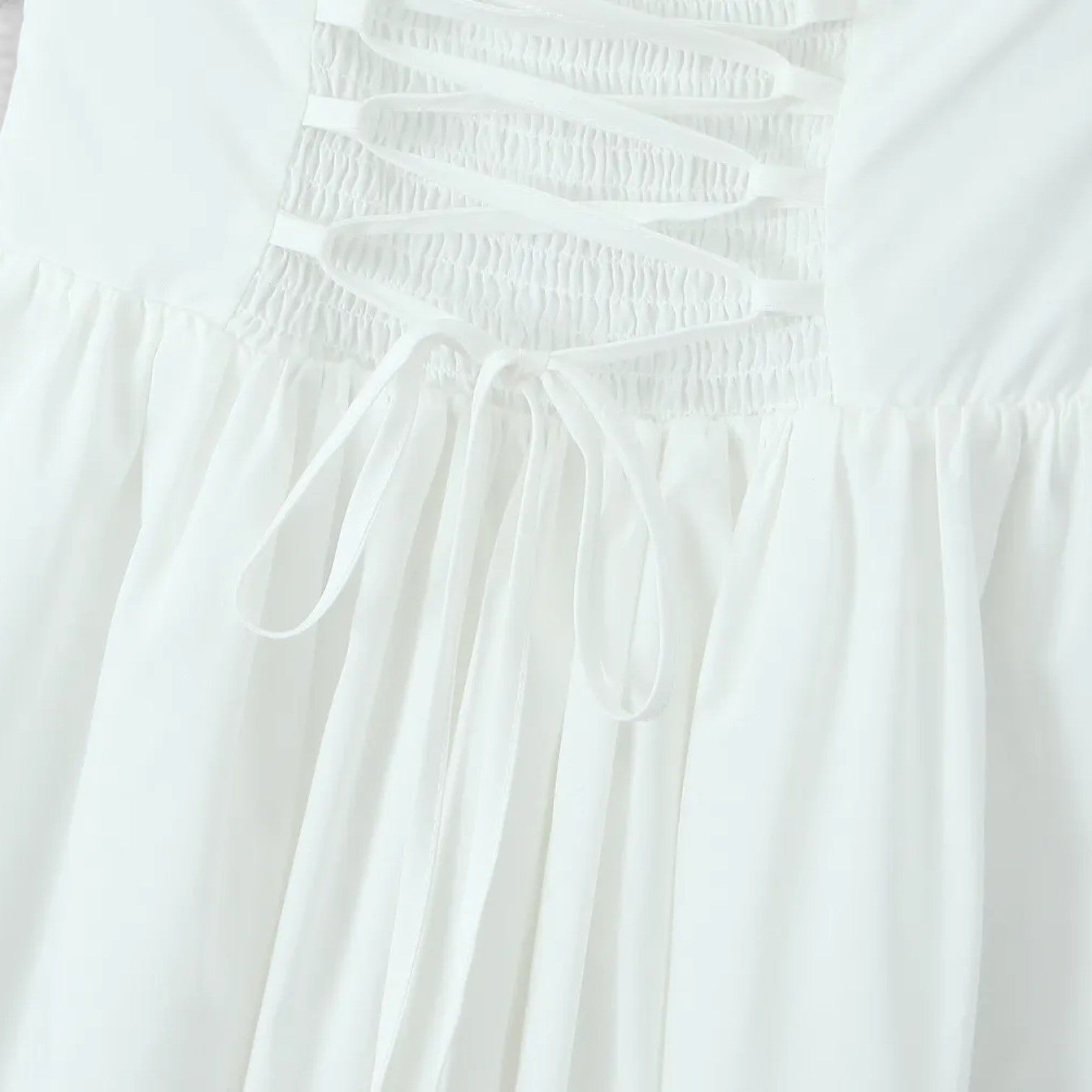 Ruby | Halter Neck Corset Backless Fit & Flare Midi Dress