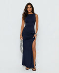 Lareine | Ruched Wedding Guest Maxi Dress