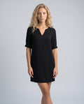 Lotte | 3/4 Sleeve Minimal Mini Dress