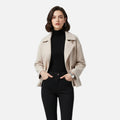 Nuria | Short Double-Breasted Lightweight Jacket
