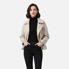 Nuria | Short Double-Breasted Lightweight Jacket