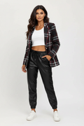 Kira | Checked Elegant-Fit Blazer