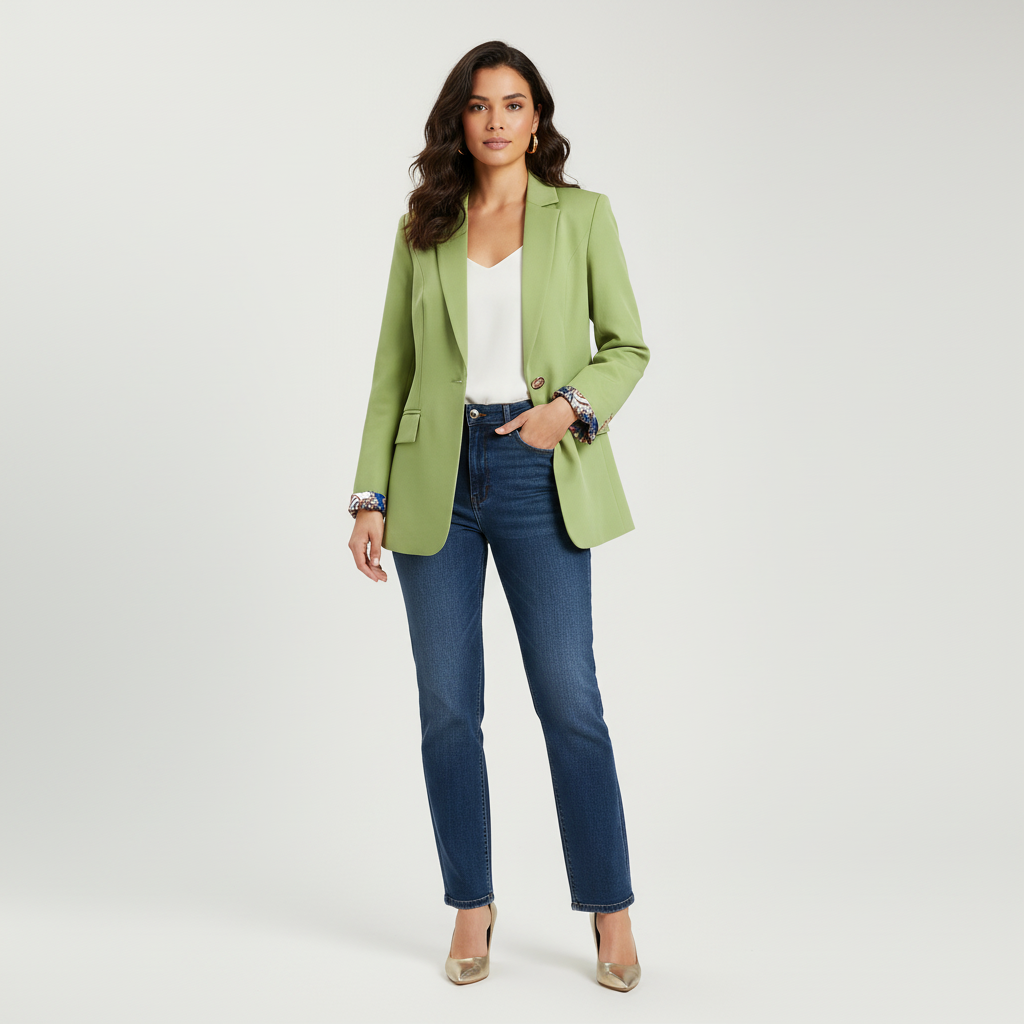 Nina | Tailored Classic Lapel Blazer