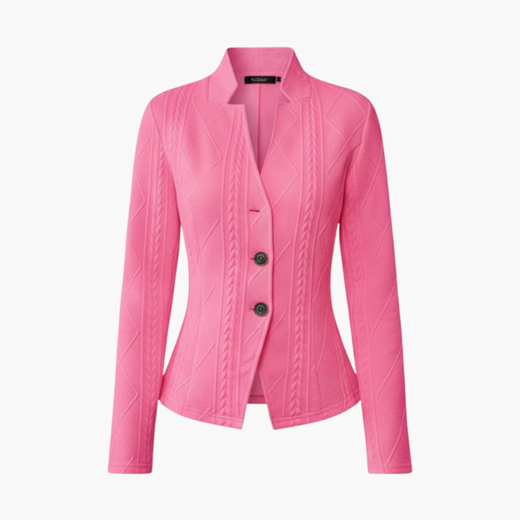 Edith | Tailored Textured Blazer