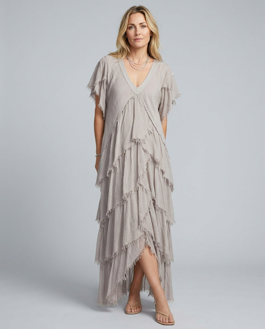 Edith | Flowy Elegant Maxi Dress