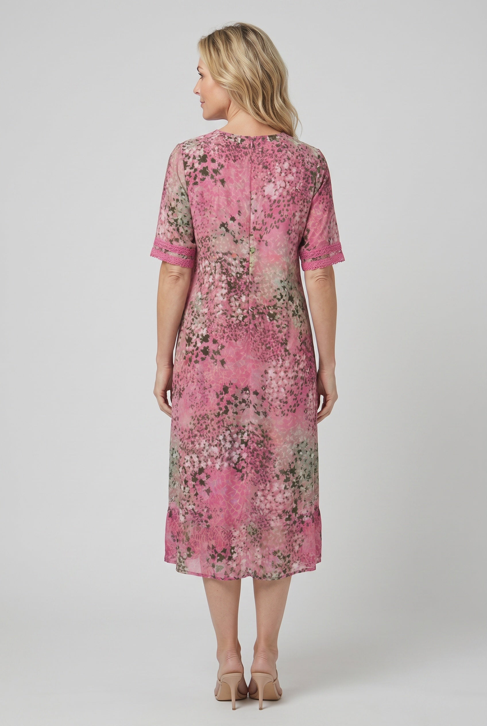 Mira | Relaxed Floral Pocket Midi Dress