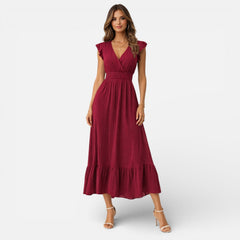 Camila | Sleeveless Flowy Maxi Dress