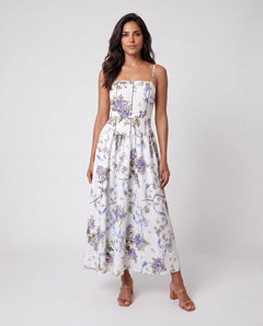 Orla | Pleated Spaghetti Strap Maxi Dress