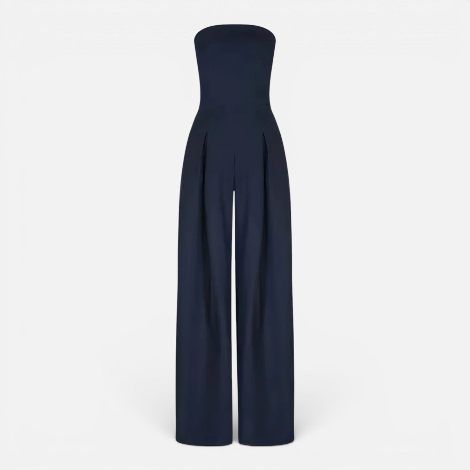 Isabela | Strapless Wide-Leg Jumpsuit